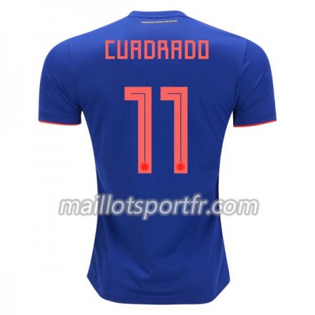 Maillot de Foot Colombie Cuadrado 11 Exterieur Coupe du monde 2018